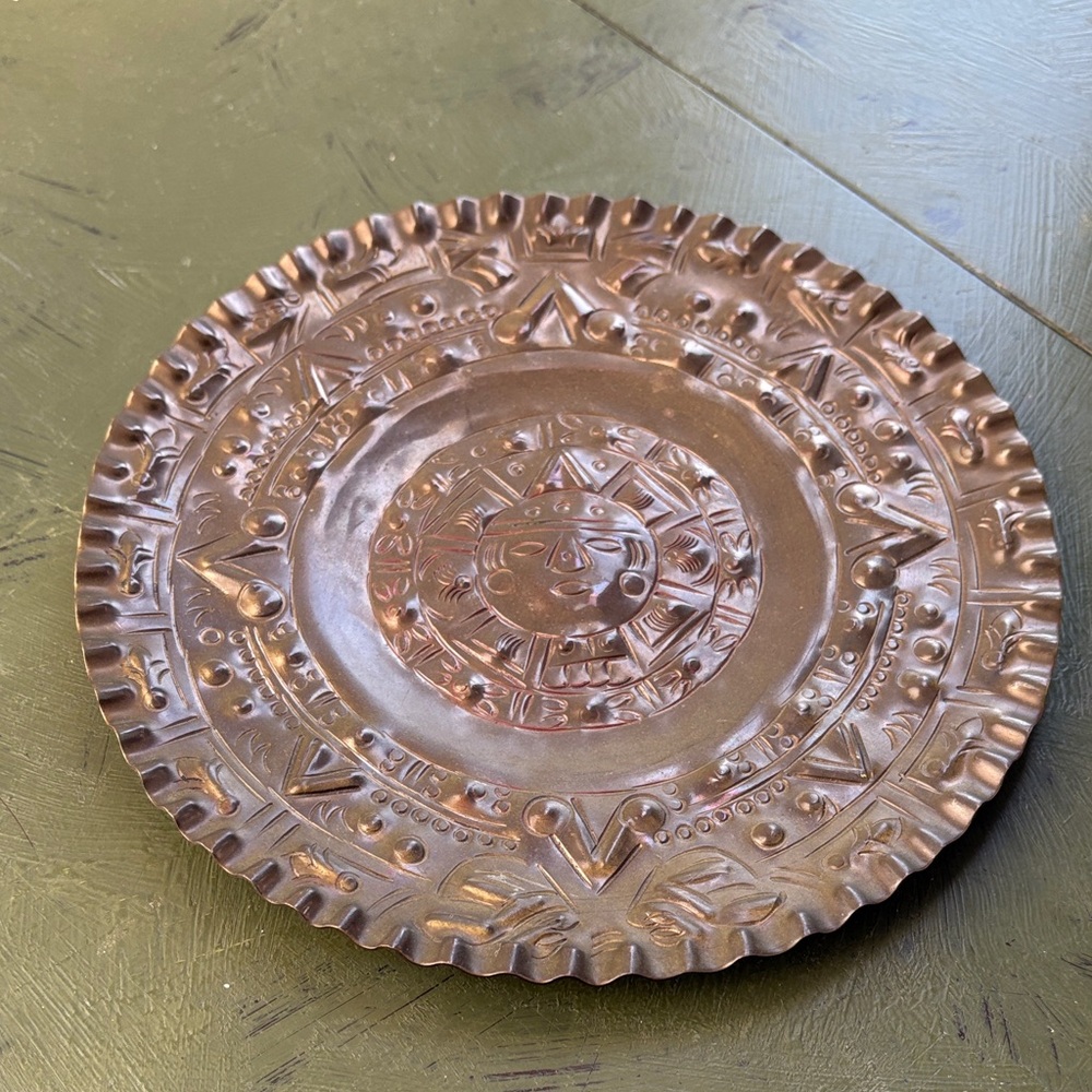Decorative Brass Plate